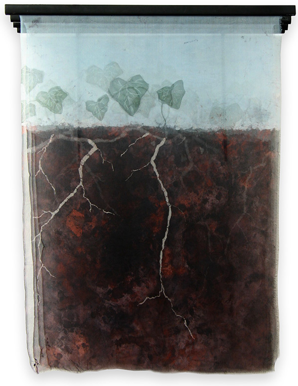 Kathy Strauss batik, Regeneration 6