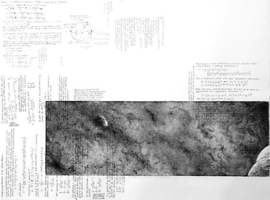 Kathy Strauss print, HowisonUnderneath 2 (Left)