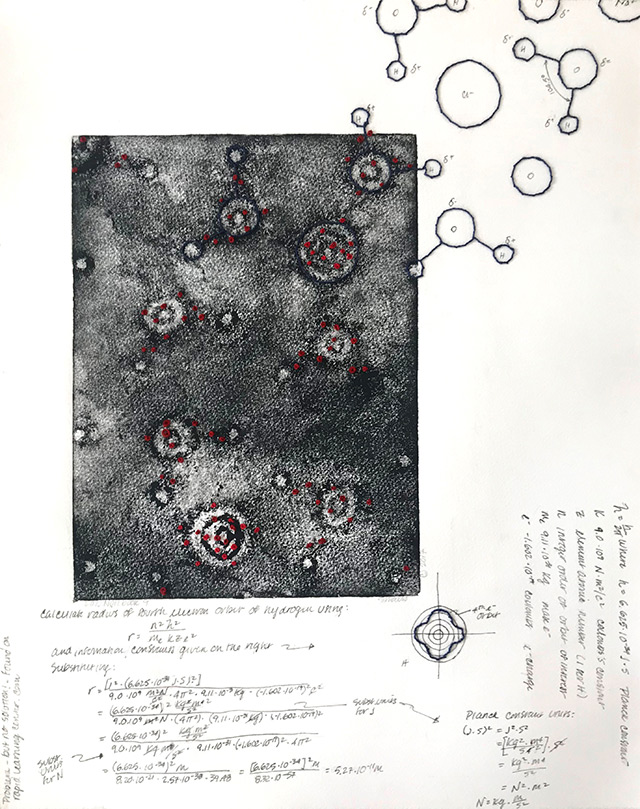 Kathy Strauss print, Lab Notebook 9 